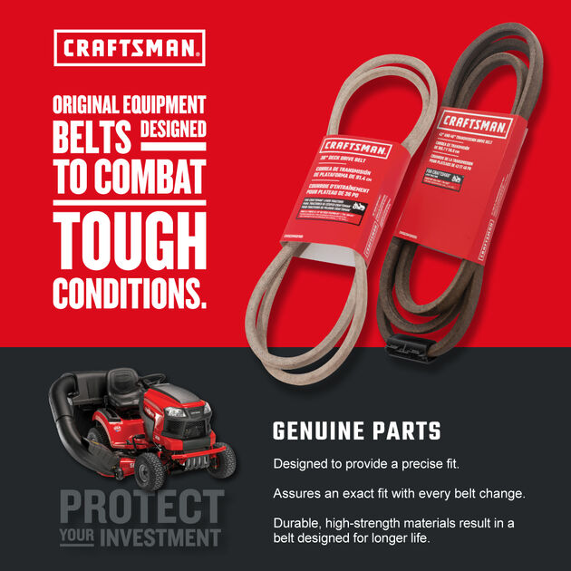 Walk-Behind Mower Drive Belt